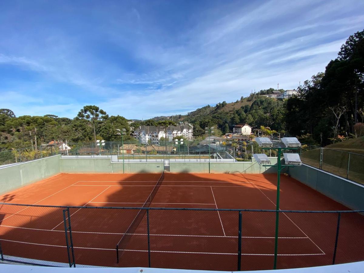 Apartamento Em Campos Do Jordao Ao Lado Do Capivari Esterno foto