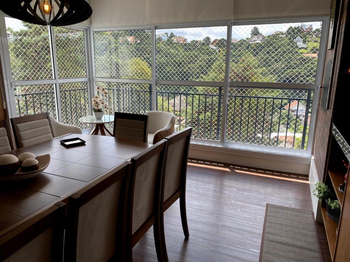 Apartamento Em Campos Do Jordao Ao Lado Do Capivari Esterno foto