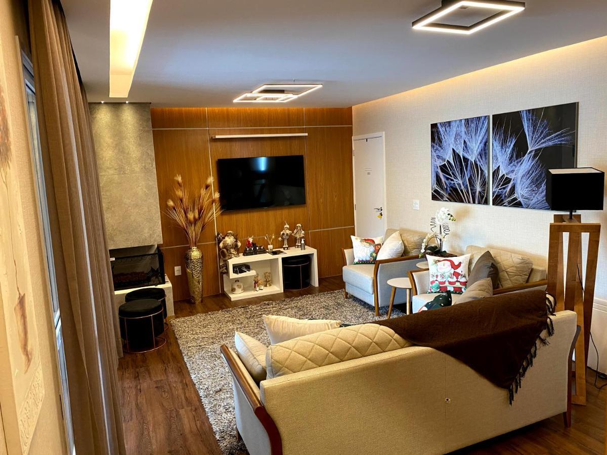 Apartamento Em Campos Do Jordao Ao Lado Do Capivari Esterno foto