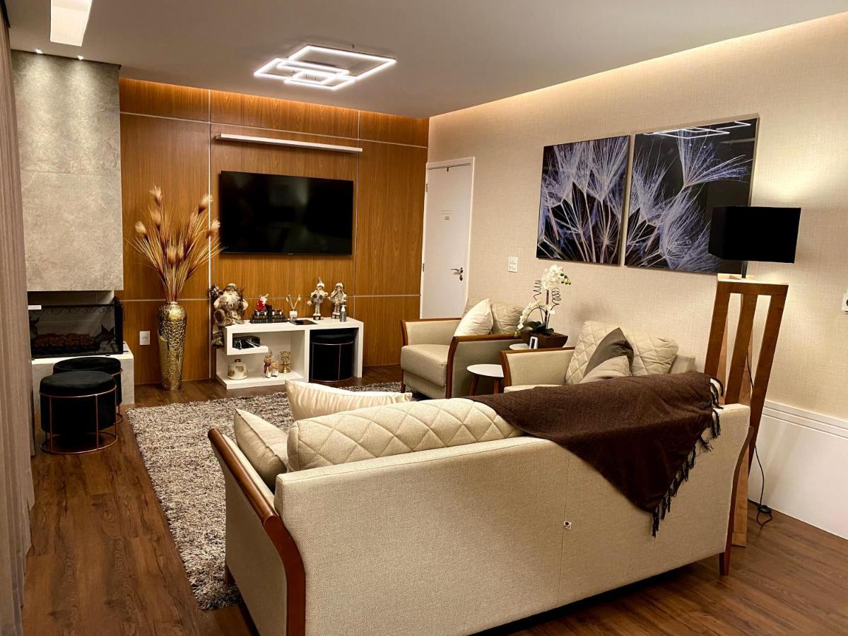 Apartamento Em Campos Do Jordao Ao Lado Do Capivari Esterno foto