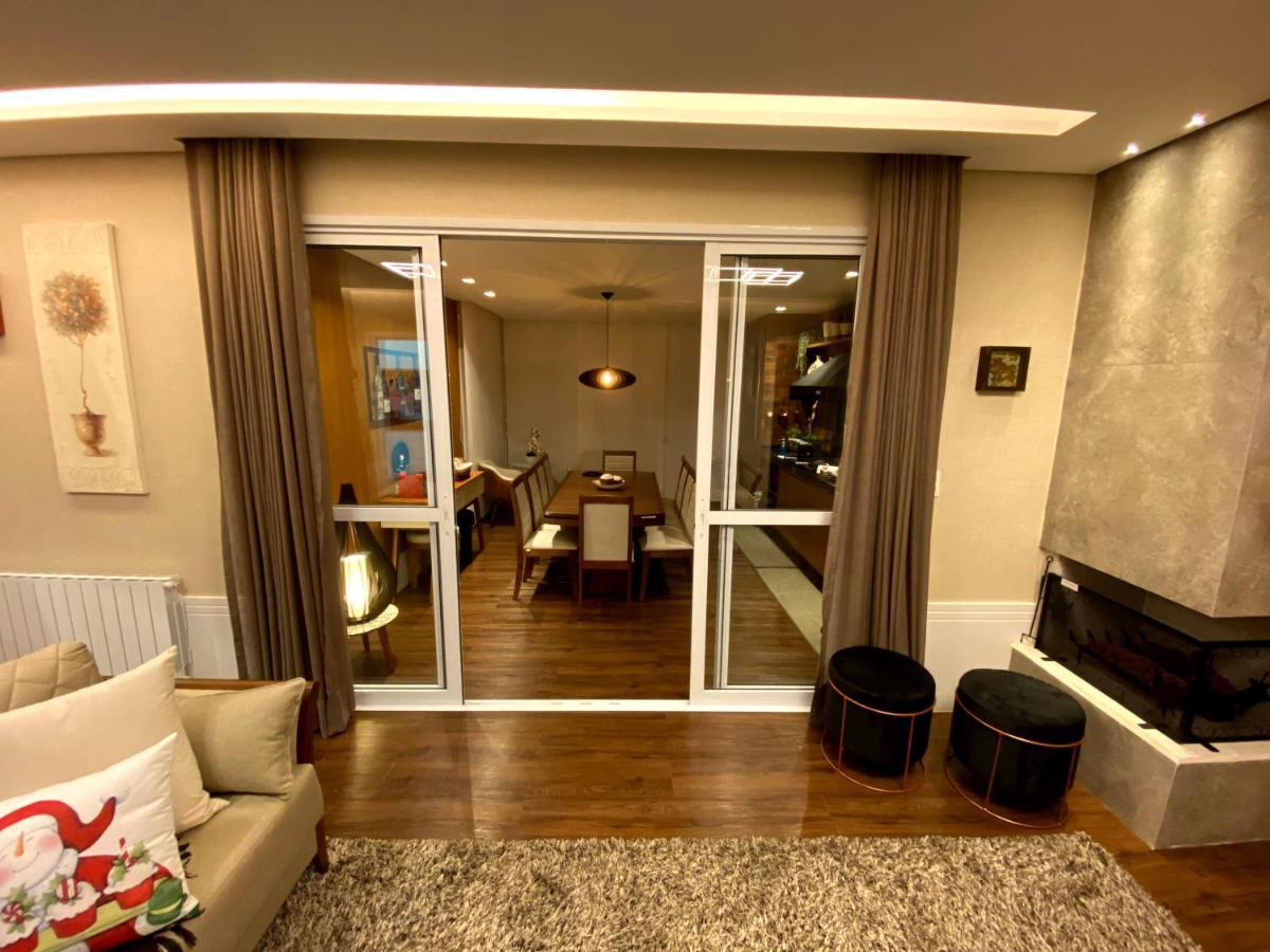 Apartamento Em Campos Do Jordao Ao Lado Do Capivari Esterno foto