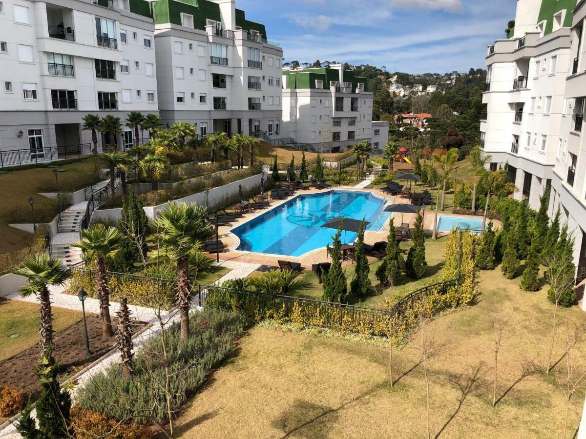 Apartamento Em Campos Do Jordao Ao Lado Do Capivari Esterno foto